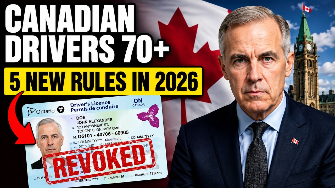 ⚠️ 5 New 2026 Licence Rules for Canadian Senior Drivers &mdash; and the One That Takes Your Licence
