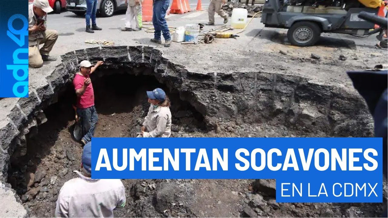 &iexcl;Cinco socavones por esquina en CDMX! Expertos revelan por qu&eacute; son el pan de cada d&iacute;a