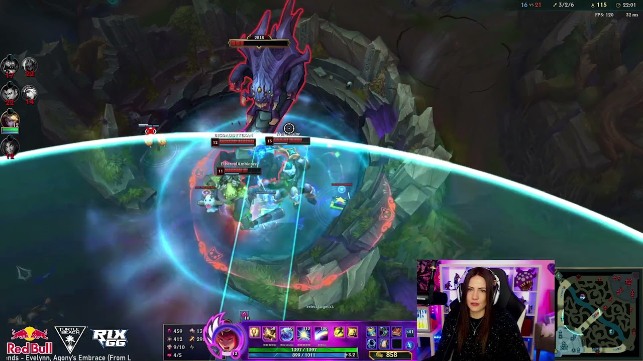 Kaypea Baron Steal as Lux vs Nunu - League of Legends #shorts
