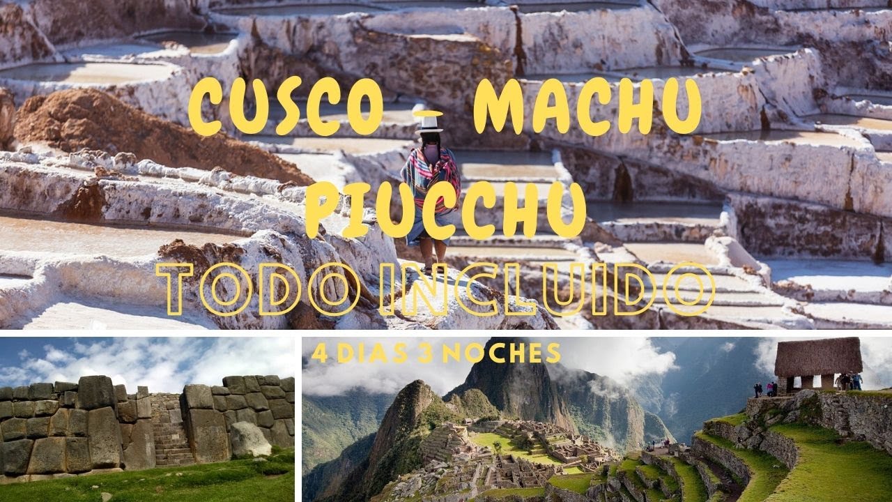 MARAS - MORAY II CITY TOUR CUSCO II MACHU PICCHU 4 DIAS 3 NOCHES