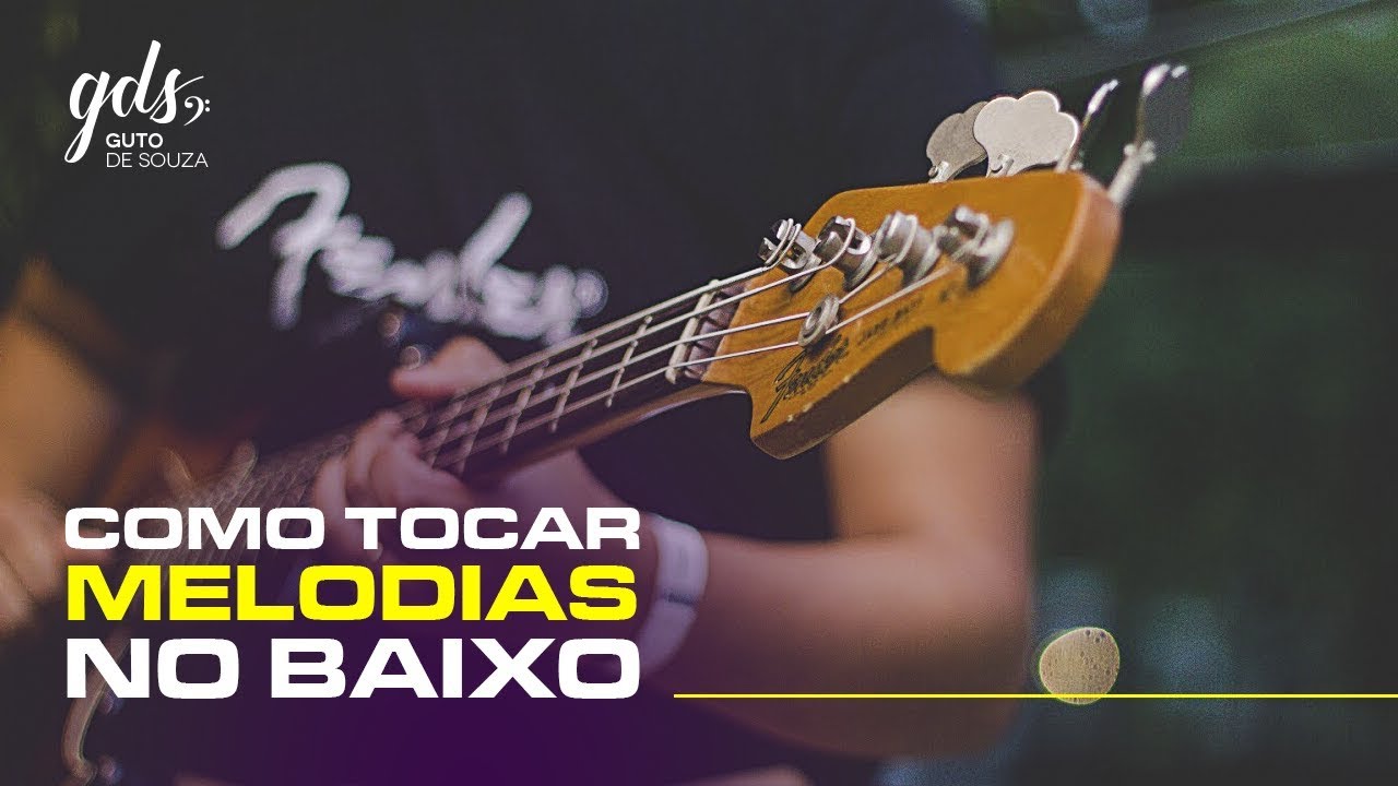 COMO TOCAR MELODIAS NO BAIXO?