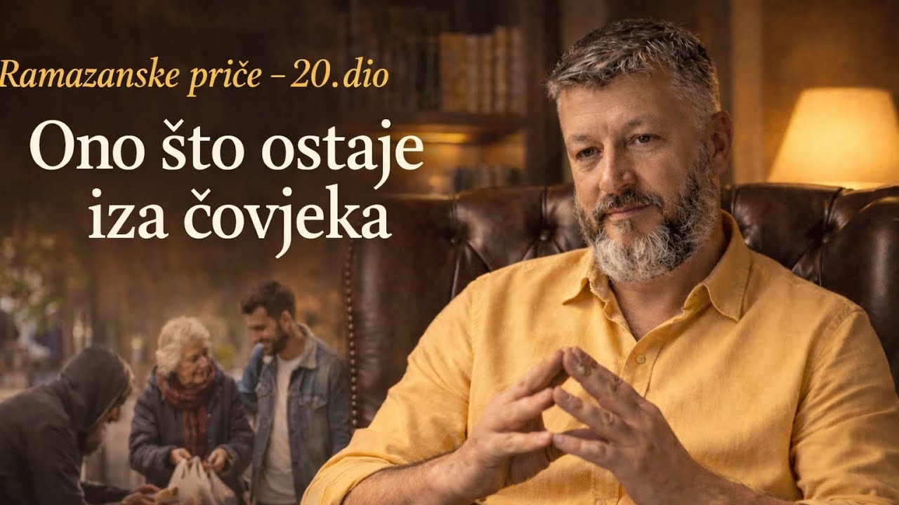 Ramazanske priče 20. dio |  Ono što ostaje iza čovjeka 