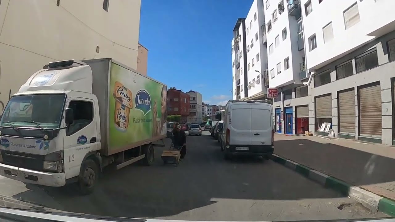 جولة من شارع محمد السادس إلى سباتة #casablanca  @13avriltrans