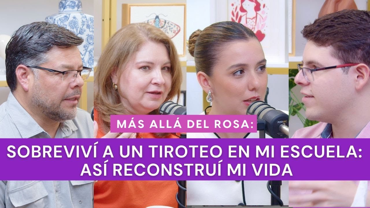 Me d1sp4raron en mi escuela y mi vida cambió a mis 14 años- Más allá del rosa con Luis F. Ramírez