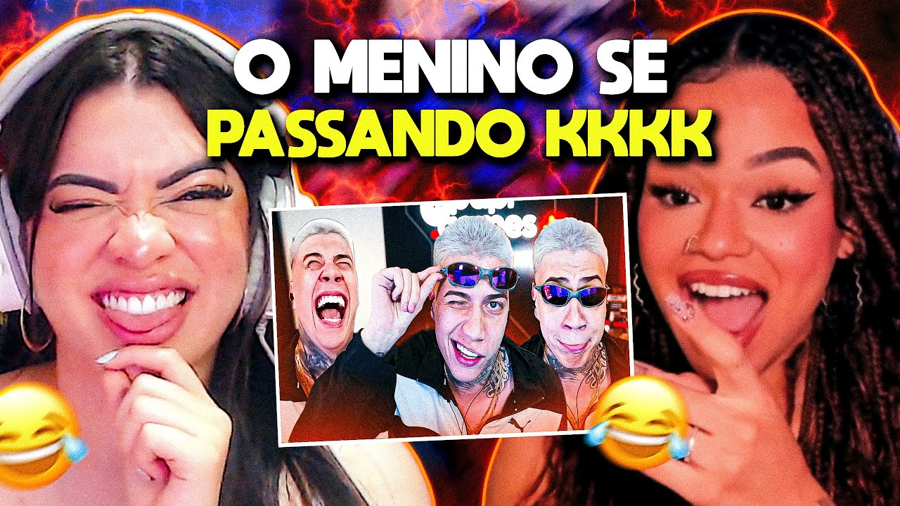 MELHORES MOMENTOS DA L1VE DO YURI22! | NAT e VIC MV [REACT]