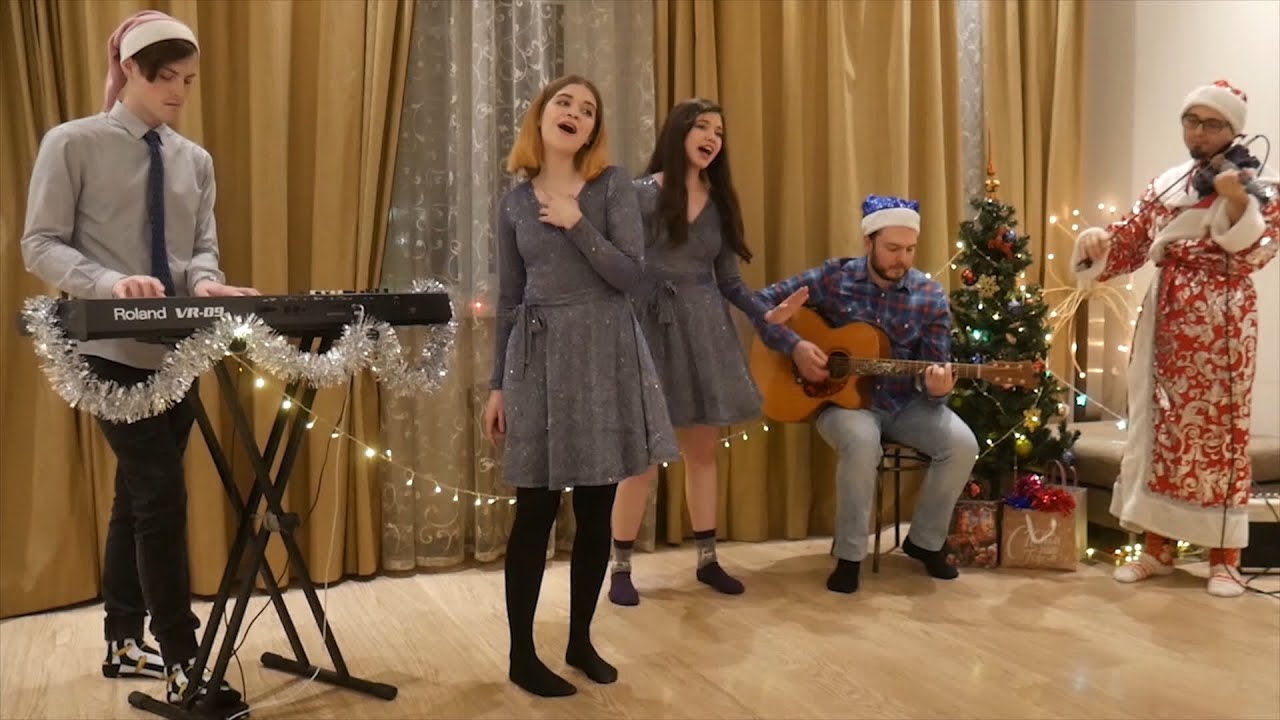 Rie Kugimiya & Eri Kitamura - Holy Night (acoustic band cover by Toki-Doki)