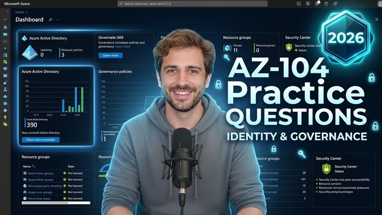 Azure Administrator Associate AZ-104 Exam Questions | Identities & Governance (Practice Test 2026)