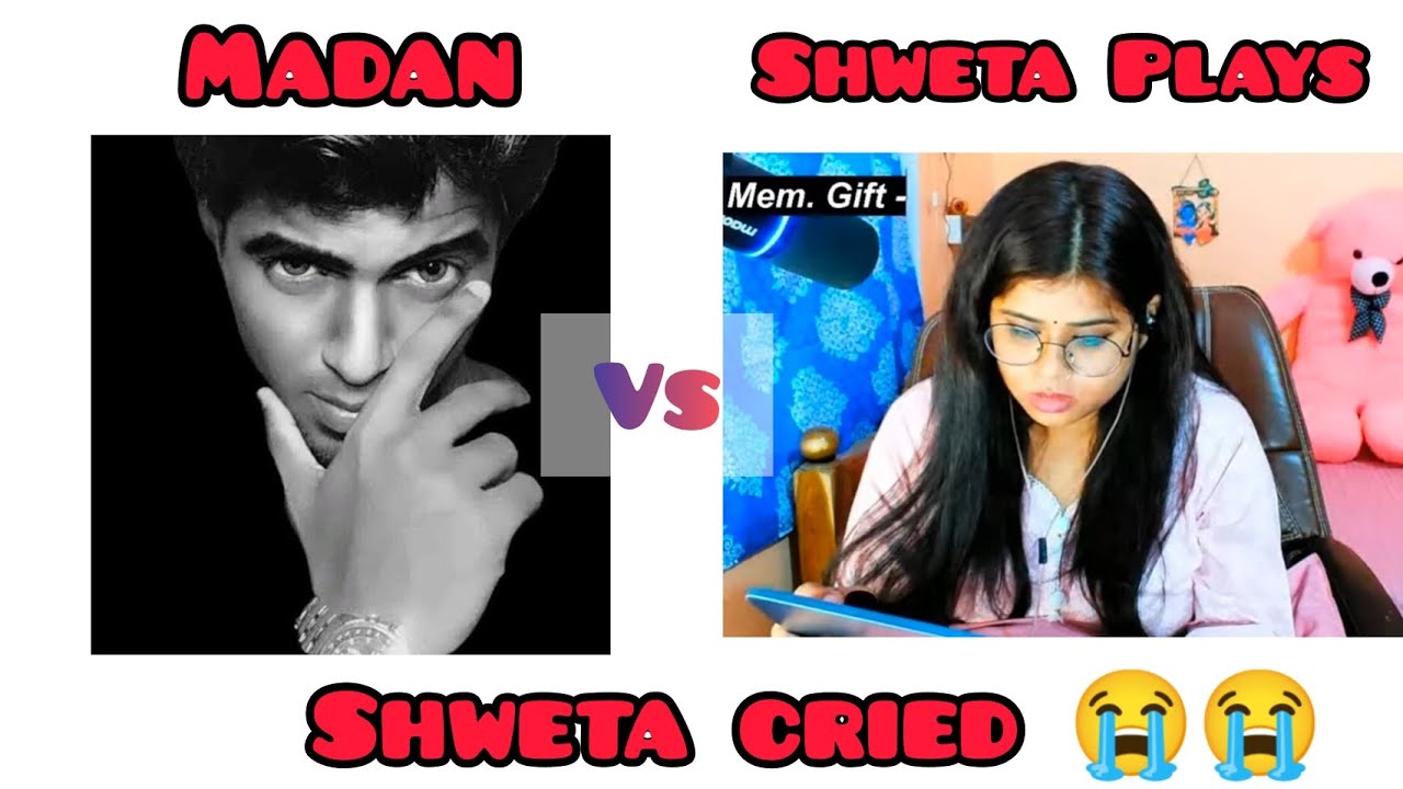 Madan vs Vadaki  Shweta plays . Shweta Cried😭@iammadan