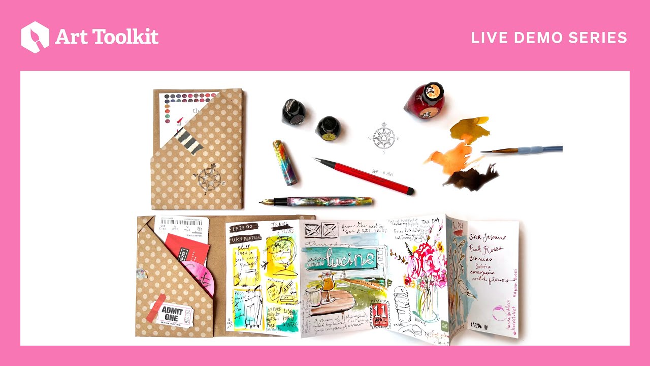 Making Pocket Journals with Judith Dollar