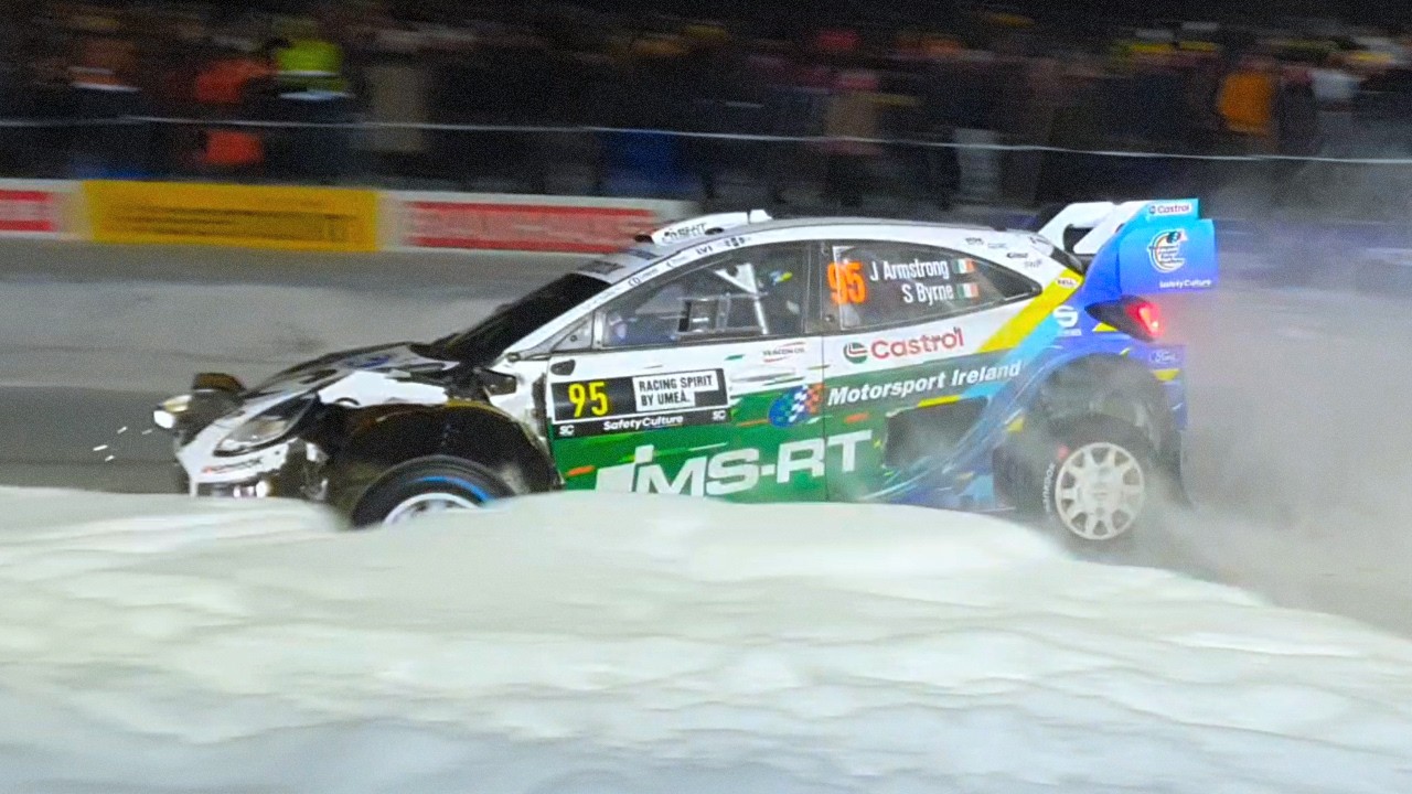 Rally Sweden 2026 - SS8 Umeå Sprint
