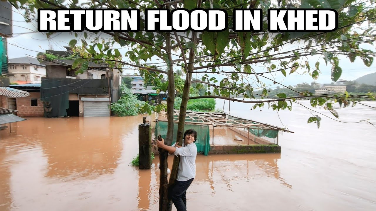 Gaon me fir se flood aagaya 😱 | khed flood | Heyy Kaif 
