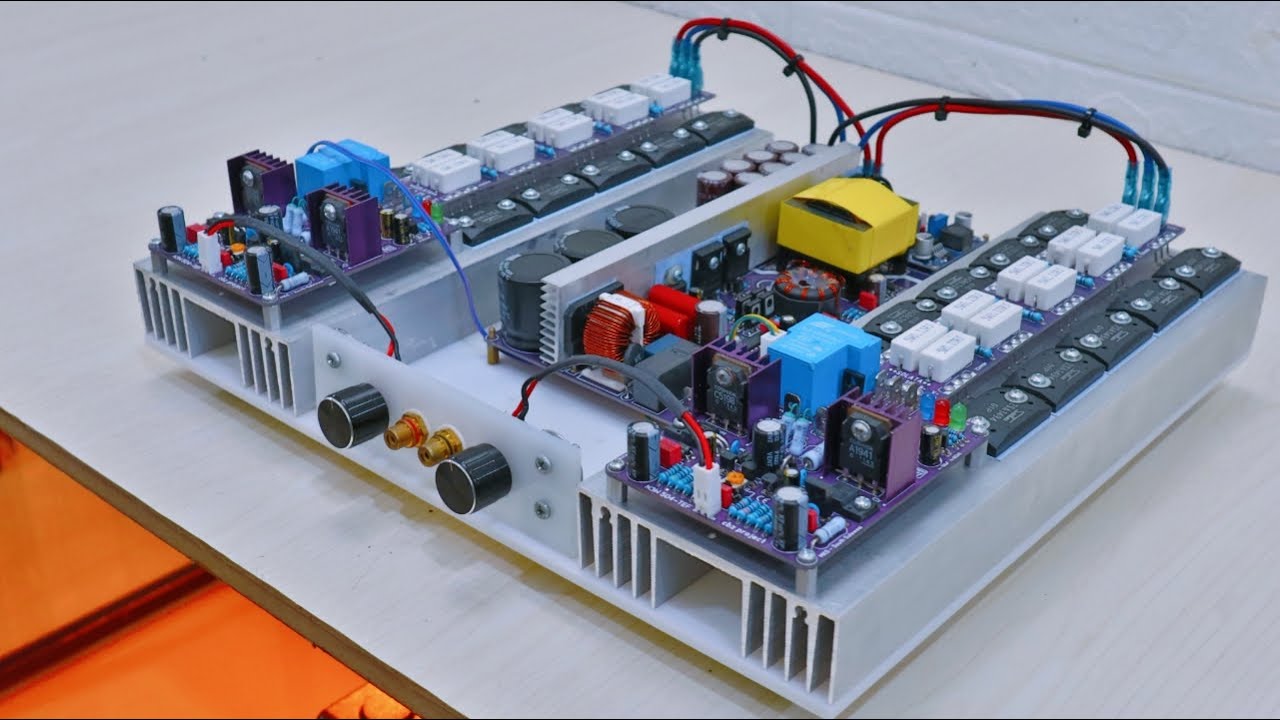 [DIY] 20 Transistors Powerful Amplifier Board using 2SC3858 & 2SA1494 - SOCL 504 TEF | #cbzproject
