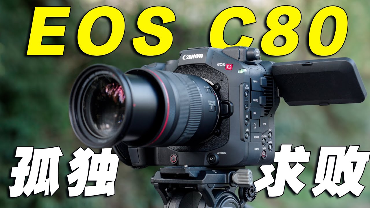 佳能EOS C80  非常能打的全能电影机  孤独求败！