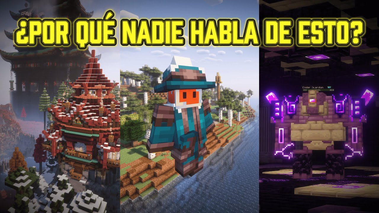 Hay 3 modpacks RPG en Minecraft que casi nadie ha probado... hasta ahora...