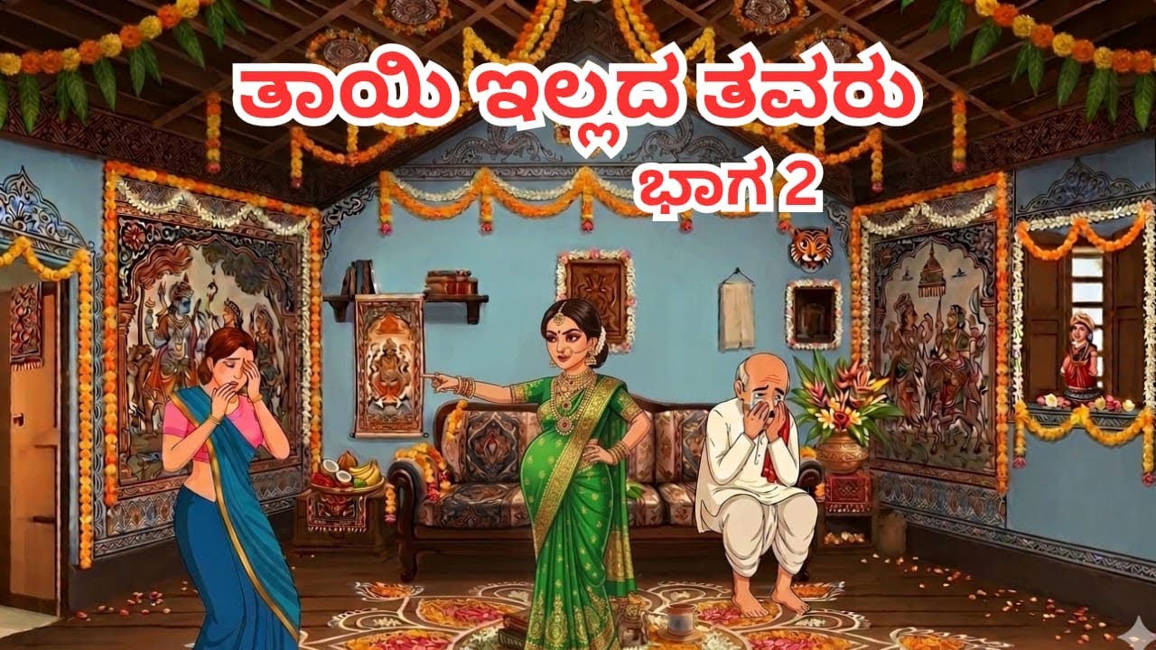 ಸೀಮಂತದ ದಿನವೇ ಬಯಲಾಯ್ತು ಅತ್ತಿಗೆಯ ಅಸಲಿ ಬಣ್ಣ! | ತಾಯಿ ಇಲ್ಲದ ತವರು ಭಾಗ 2 | Emotional Kannada Story