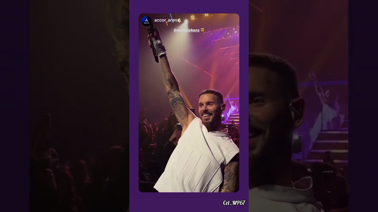 M.Pokora "instastorie"