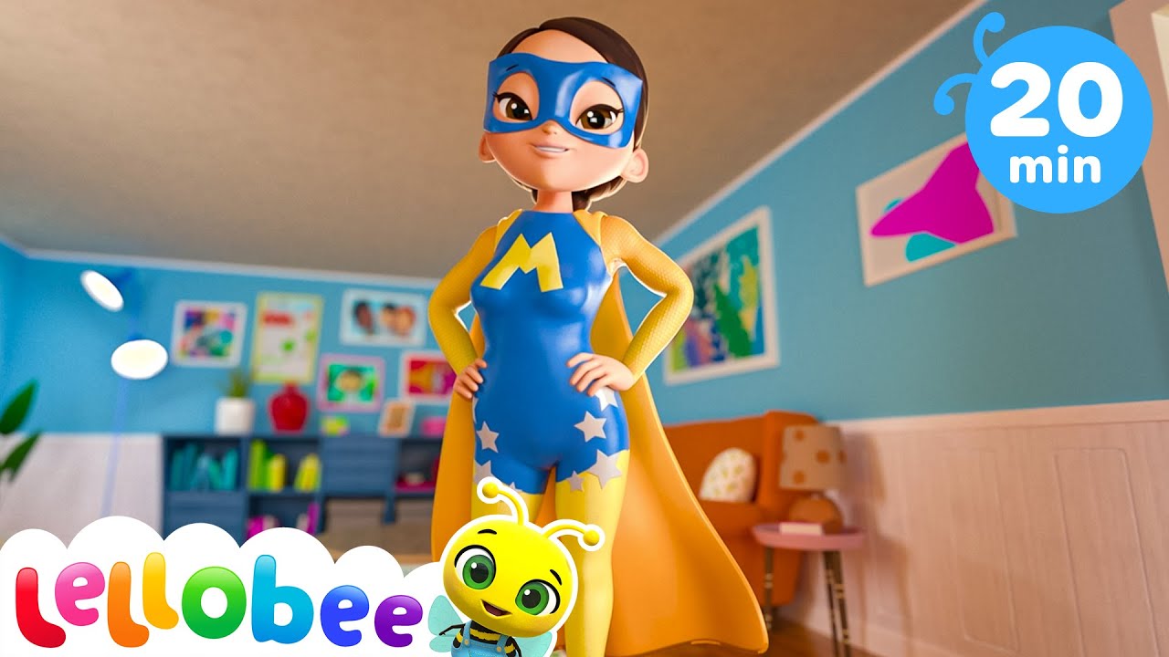 Moja mama jest Super Mamą | Lellobee - Bajki edukacyjne dla dzieci