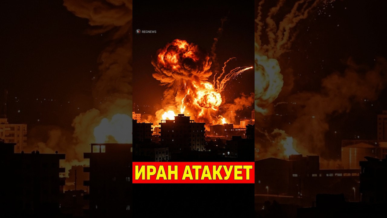 🚨 ИРАН СНОВА АТАКОВАЛ БАЗУ КУРДСКОЙ ОППОЗИЦИИ В ЭРБИЛЕ!