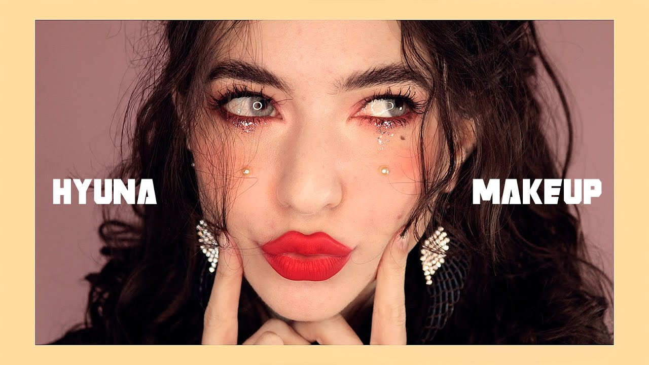 Recreando el maquillaje de HYUNA en FLOWER SHOWER 🌸