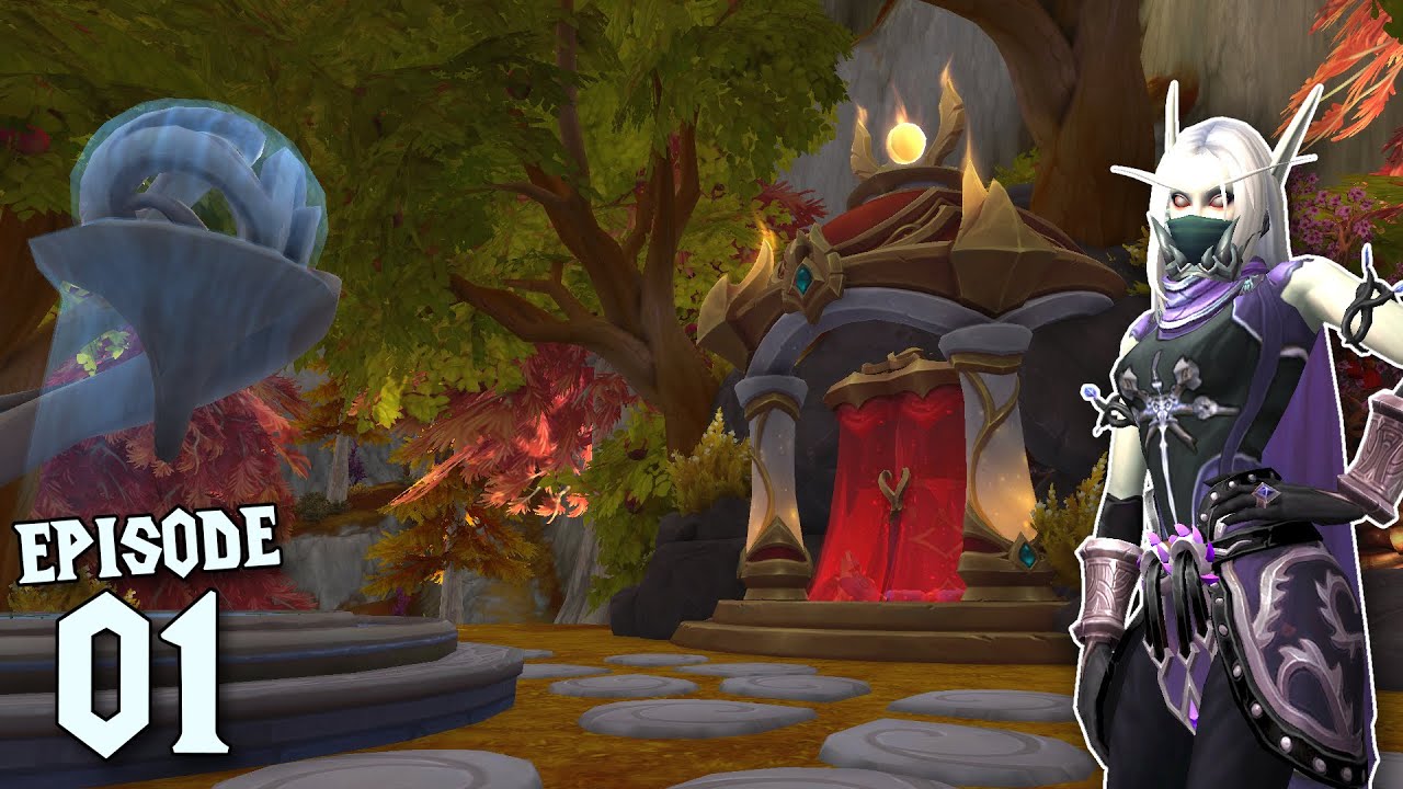 Building a Blood Elf House! WoW Housing - Episode 1