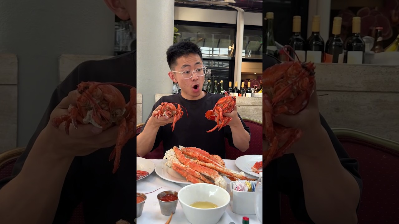 Is this $150 Seafood Buffet Worth It? 🦞 #shorts