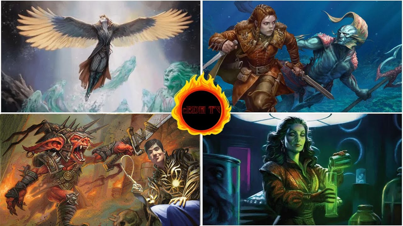 New Malcolm, Alluring Scoundrel vs Alena & Thrasios vs The Rani vs Rograkh and Silas cEDH Gameplay