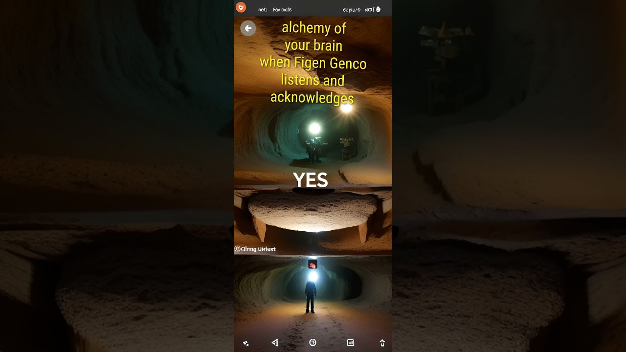 Alchemy of your brain when Figen Genco listens and Acknowledges both your brain and your hearts