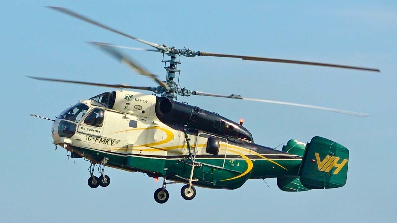 Vancouver Island Helicopters Kamov KA-32A11BC Final Flights at CYYJ