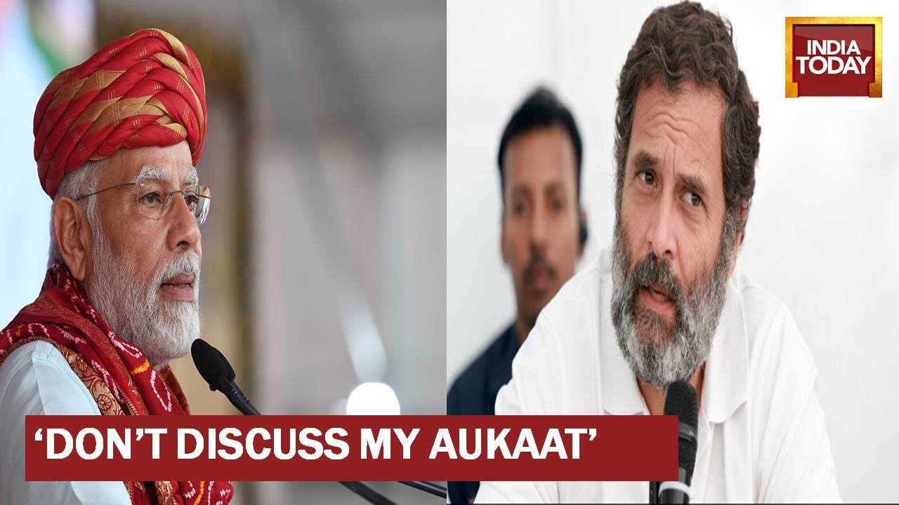 Ahead Of Rahul Gandhi's Gujarat Rally, PM Modi Hits Out At Cong For 'Aukaat' Attack | Gujarat Polls
