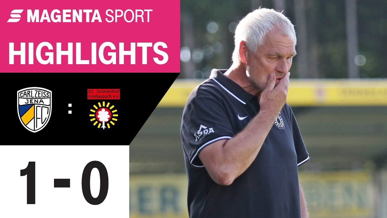 FC Carl Zeiss Jena - SG Sonnenhof Großaspach | 38. Spieltag, 2019/2020 | MAGENTA SPORT