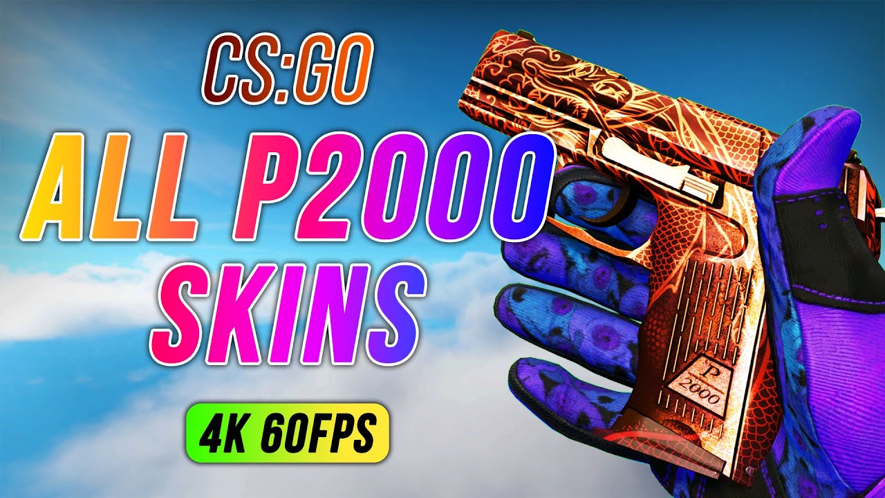 ALL P2000 Skins with Prices in CS:GO | P2000 Skins Showcase [4K 60FPS]