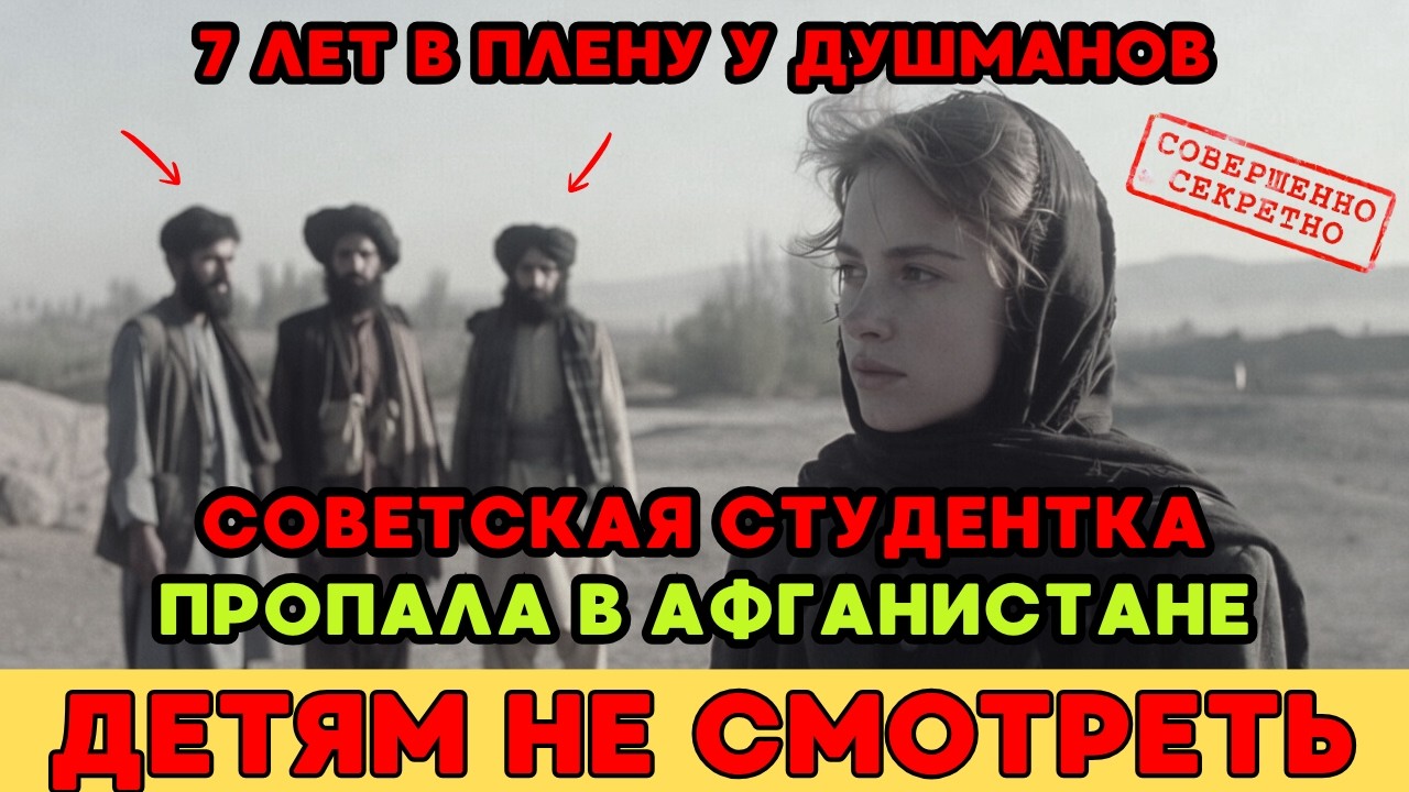 ОНА ИСЧЕЗЛА В АФГАНИСТАНЕ. 7 лет в плену у душманов: история студентки, которую все считали мёртвой