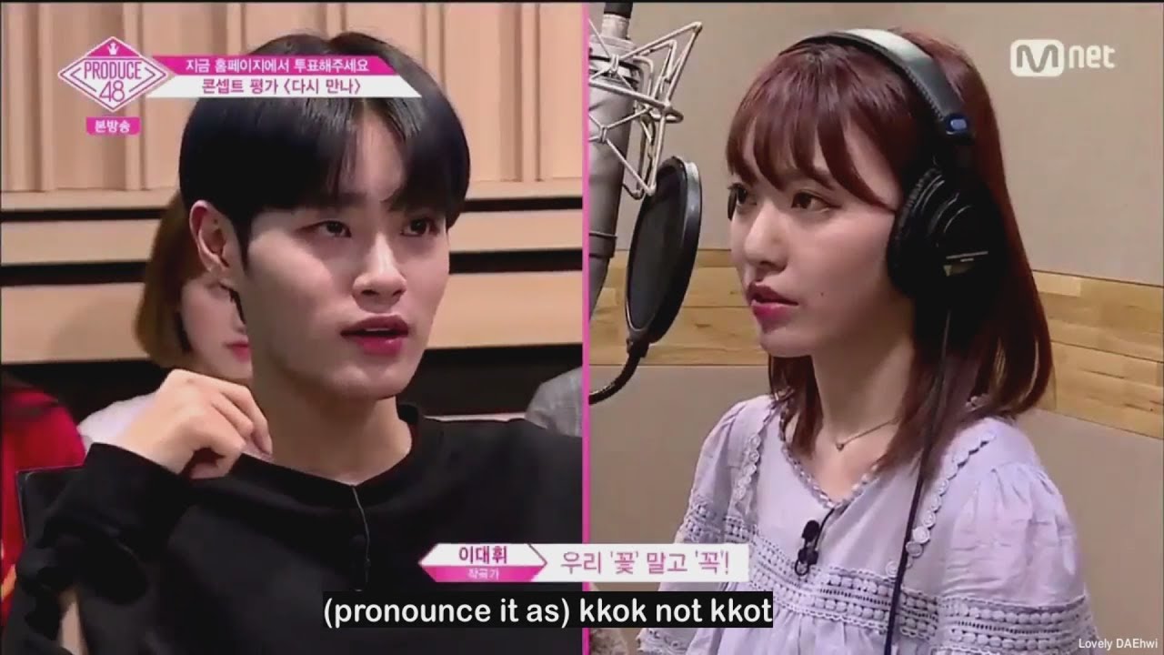 [ENG] produce48 EP10- WannaOne Daehwi-PD cuts