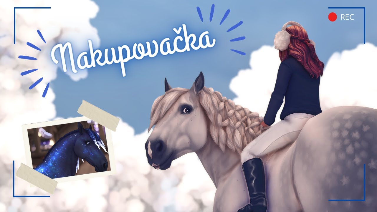 Nakupovačka dvou koní ||Star Stable Online CZ|| Máni a Noriker