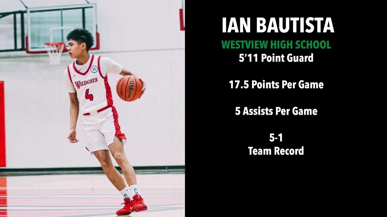 Ian Bautista - 5'11 Point Guard c/o '26 (First 5 Games)