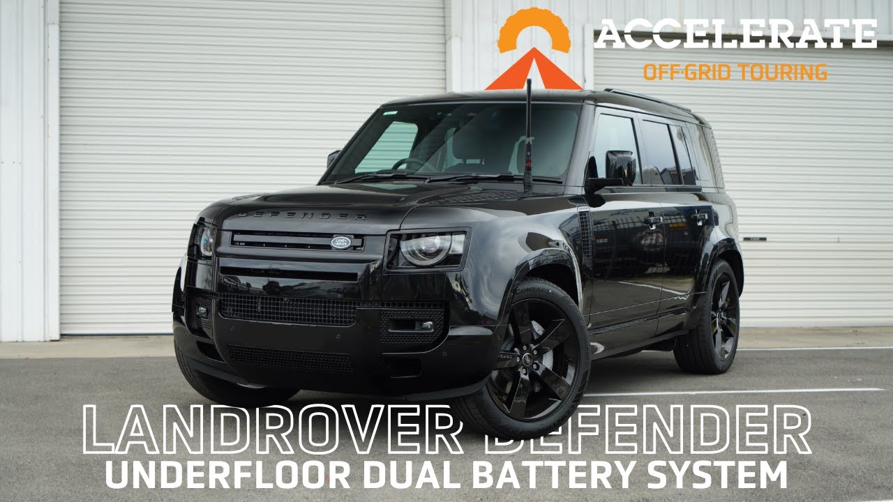 Underfloor Dual battery System in this Landrover Defender! WIN A $ 100 VOUCHER!