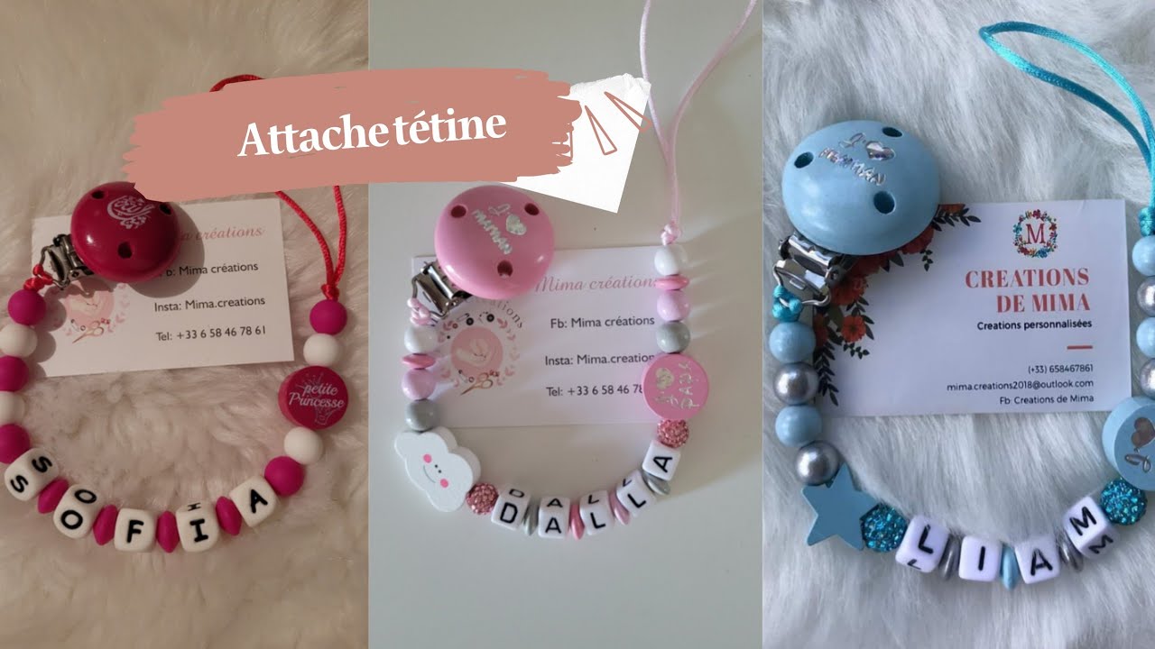 طريقة عمل حاملة السكاتة Attache tétine
