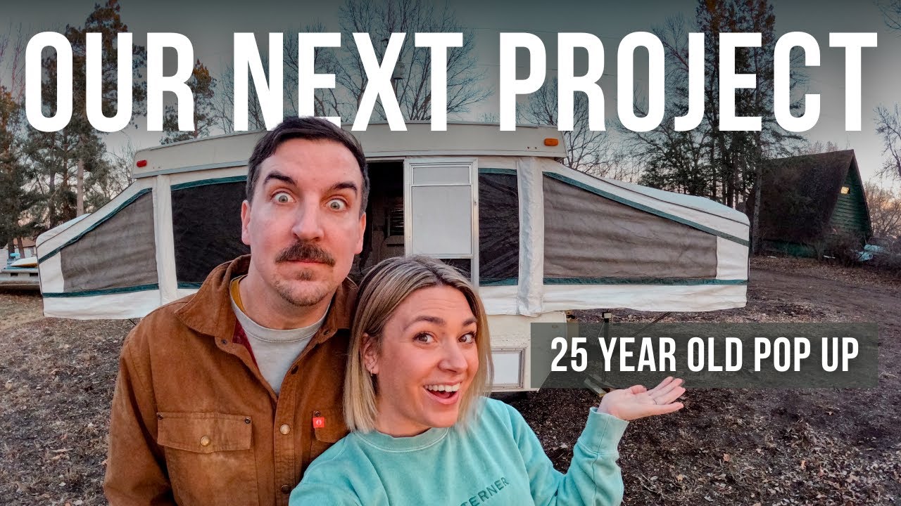 We bought an old pop up camper!