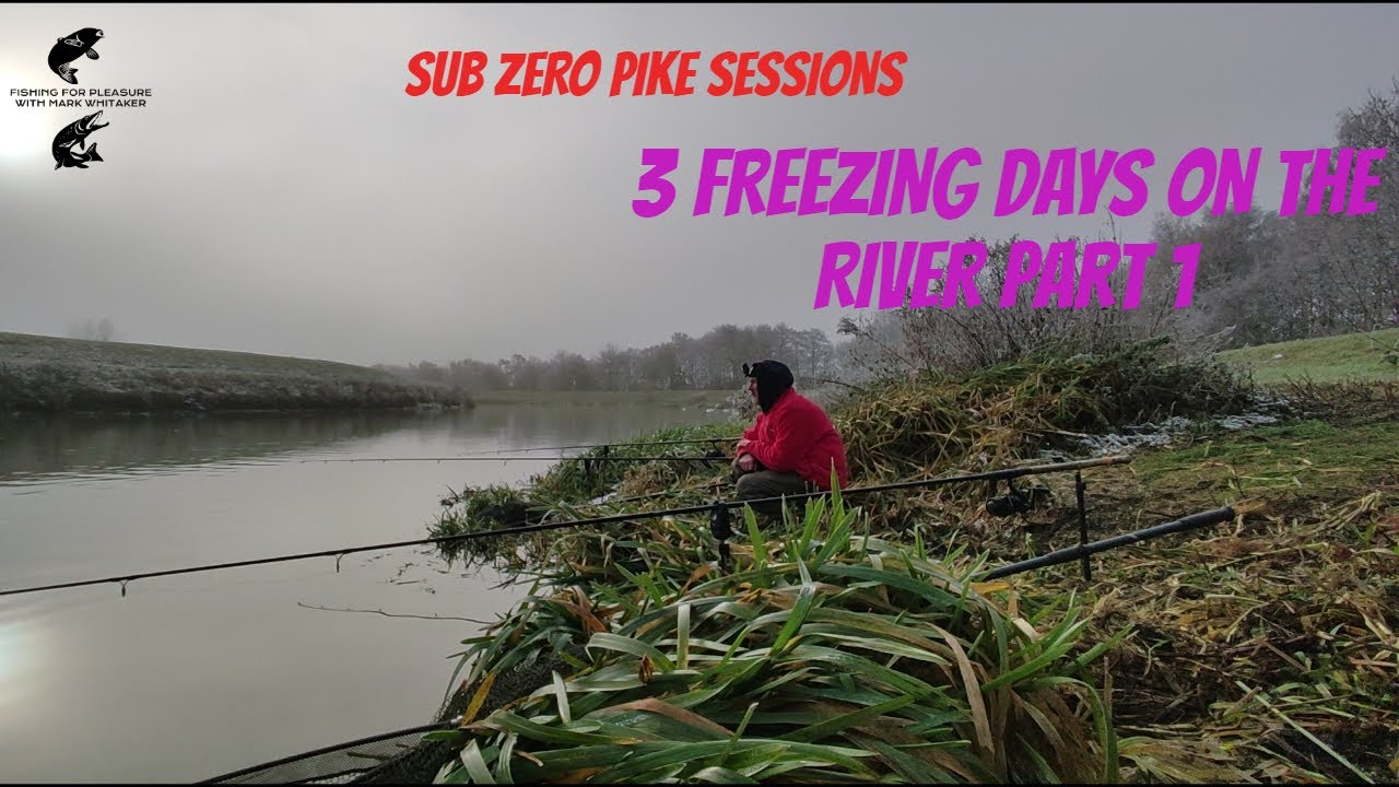 Pike fishing UK : Piking in a winter wonderland pt1