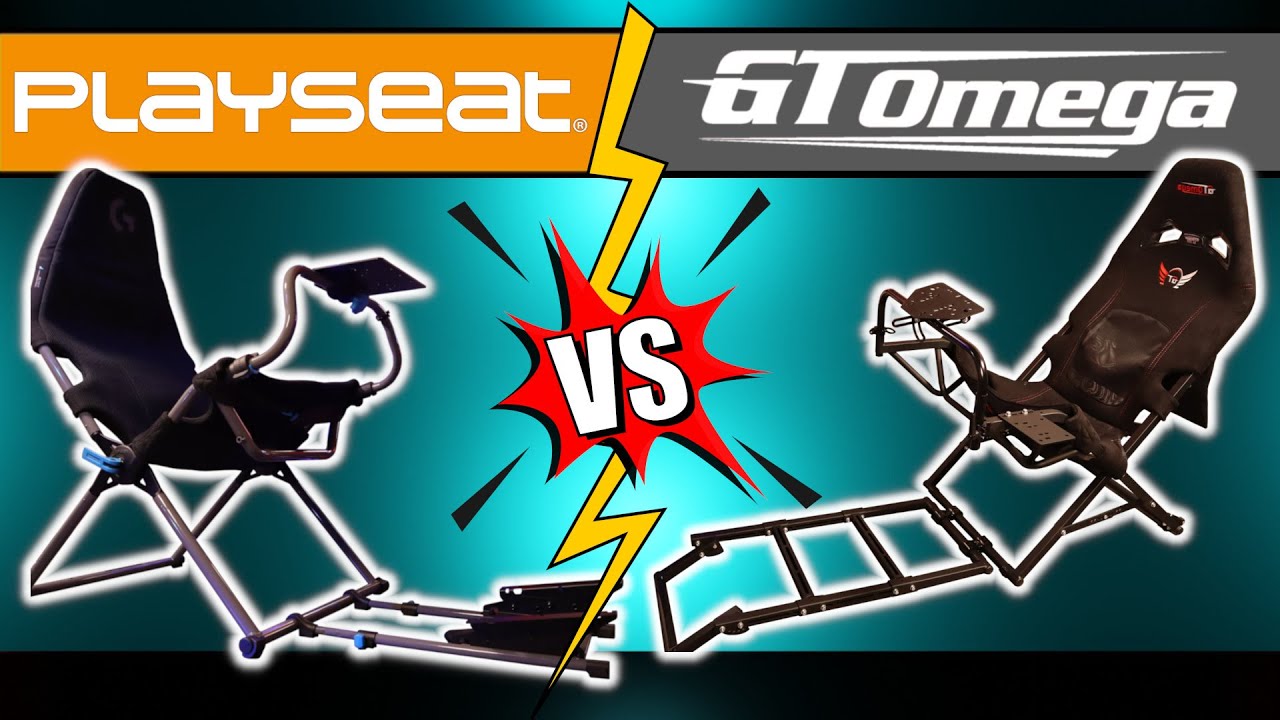 Versus: GT Omega Sprint vs Playseat Challenge X &ndash; Best Foldable Sim Rig in 2025?