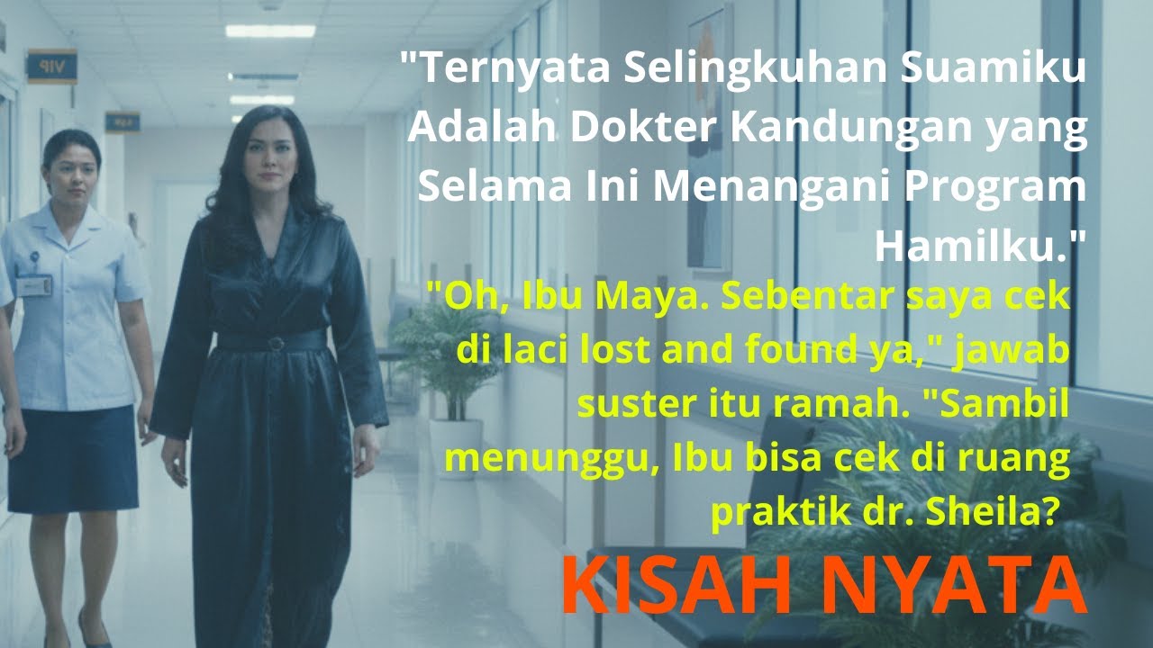 TERNYATA SELINGKUHAN SUAMIKU ADALAH DOKTER KANDUNGAN YANG SELAMA INI MENANGANI PROGRAM HAMILKU