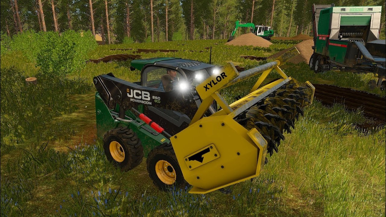 Farming Simulator 17 - Forestry and Farming on The Valley The Old Farm 054