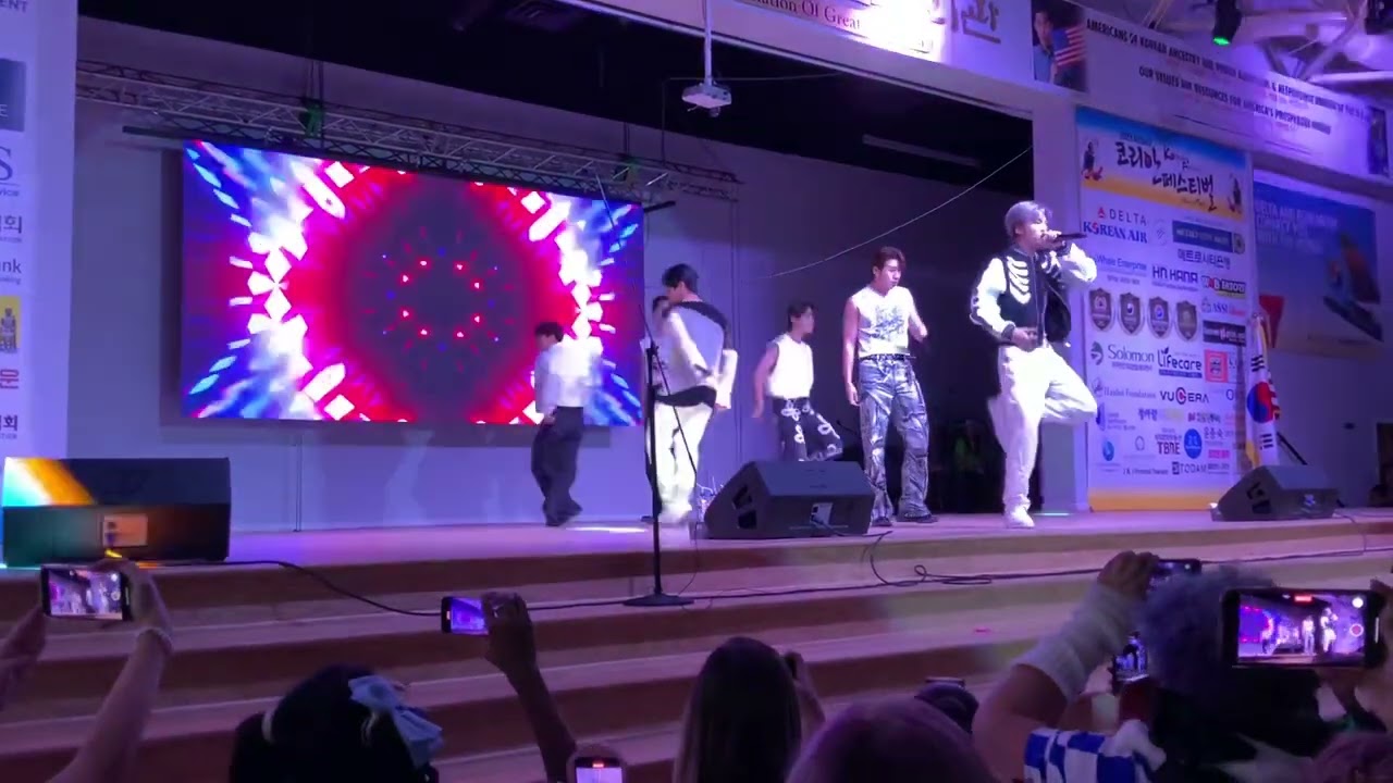 K-Pop boy group TAN @ 2023 Atlanta Korean Festival