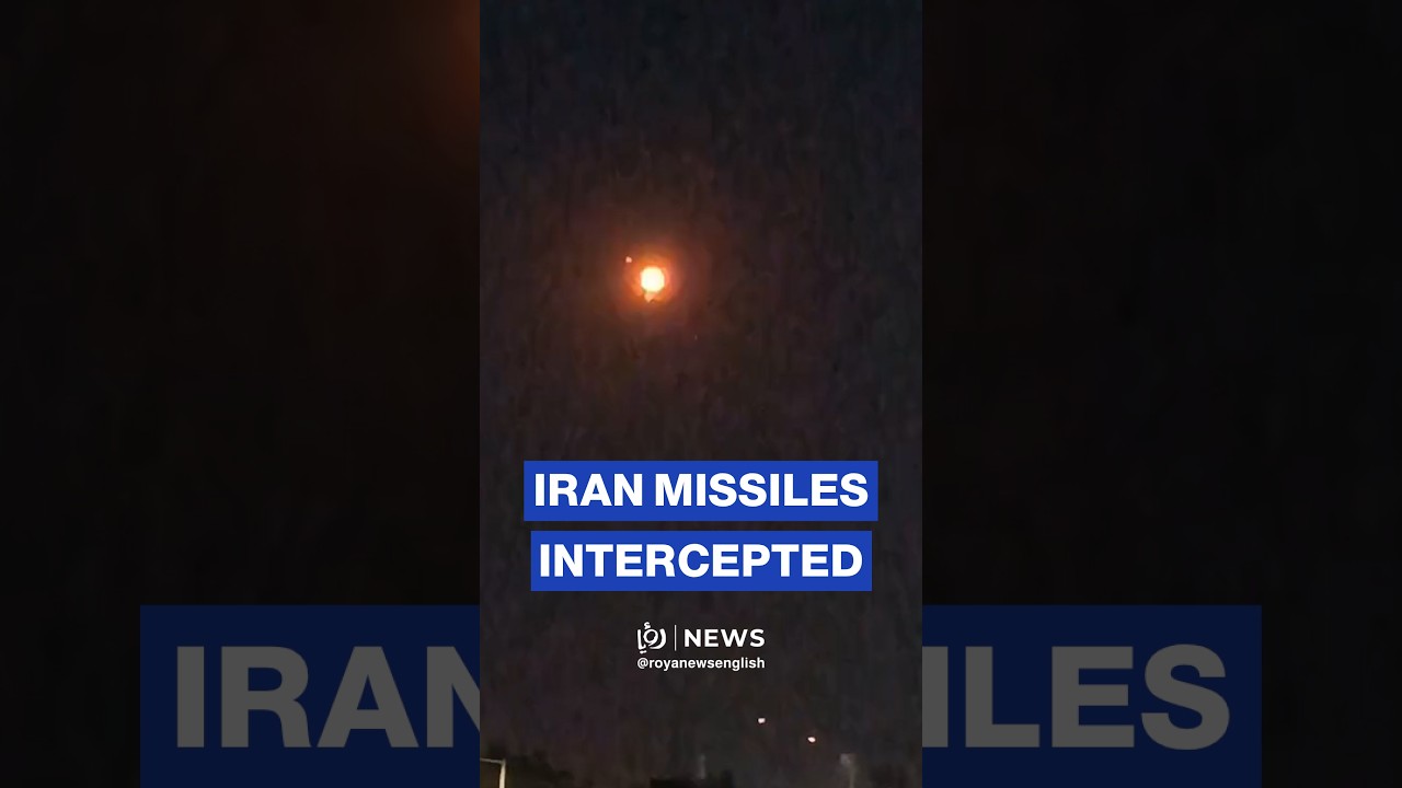 Jordan army says intercepted five Iranian missiles