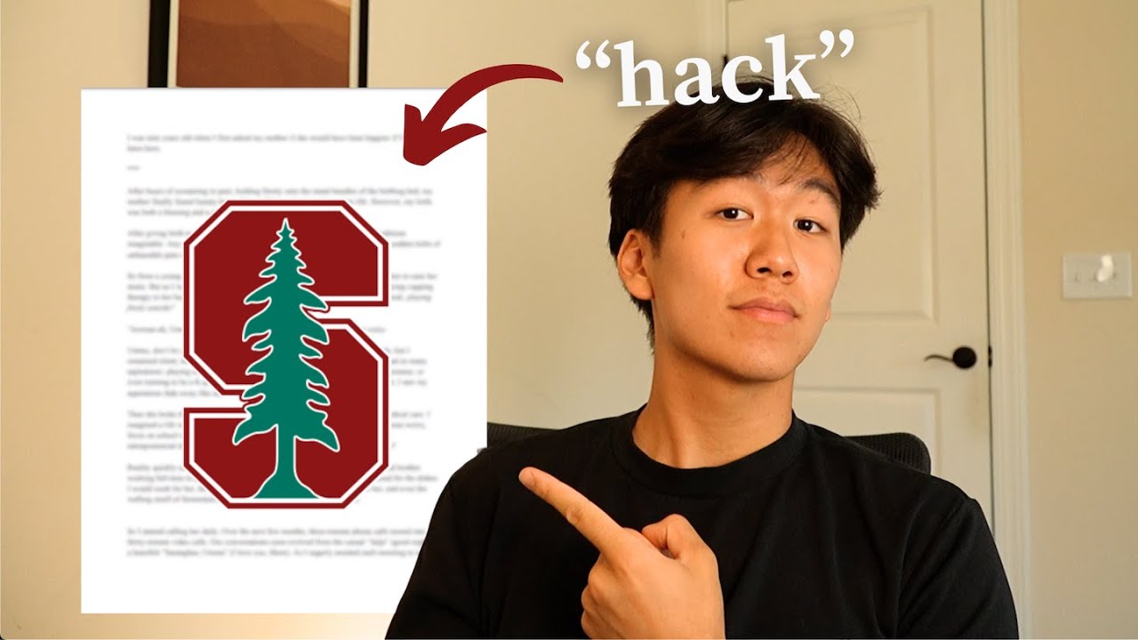 how to ACTUALLY write your common app essay