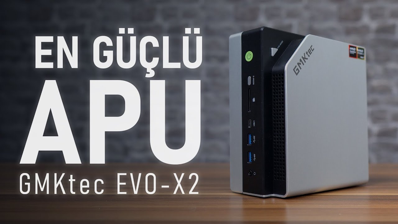 GMKtec NucBox Evo-X2: AMD Ryzen AI Max+ ile Yüksek Performans!