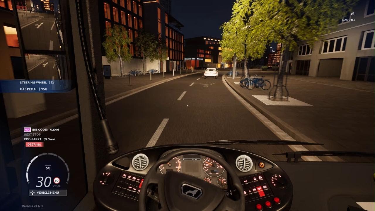 Line N20 night route part 1 |City Transport Simulator