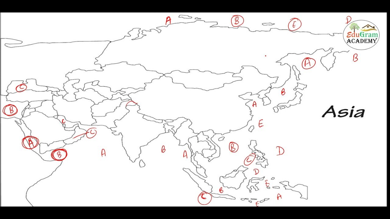 World Mapping L24 Asia Part 5 EduGram Academy Puraini 16 June