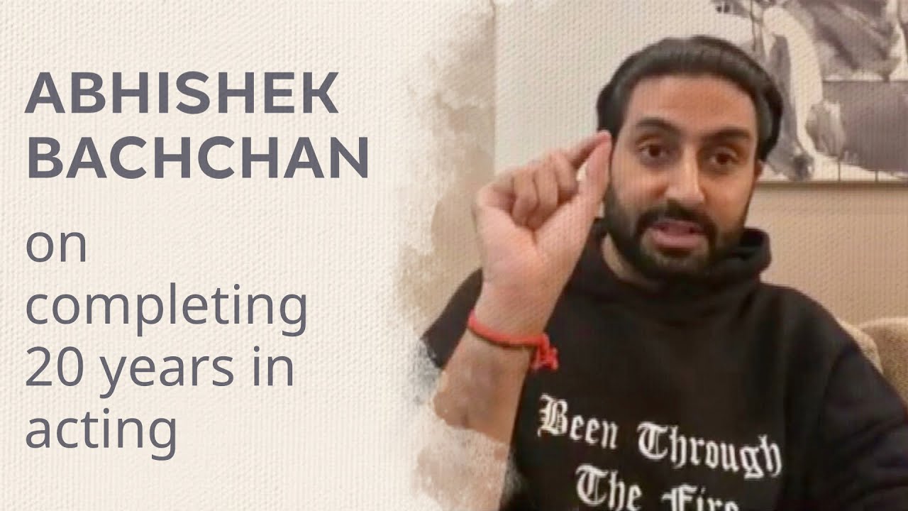 Abhishek Bachchan on completing 20 years in acting | Rajeev Masand