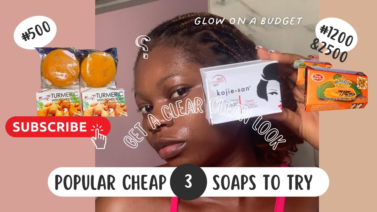 THE BEST BRIGHTENING SOAPS FOR RADIANT SKIN✅✨|Monday to Sunday skincare routine bar soaps.